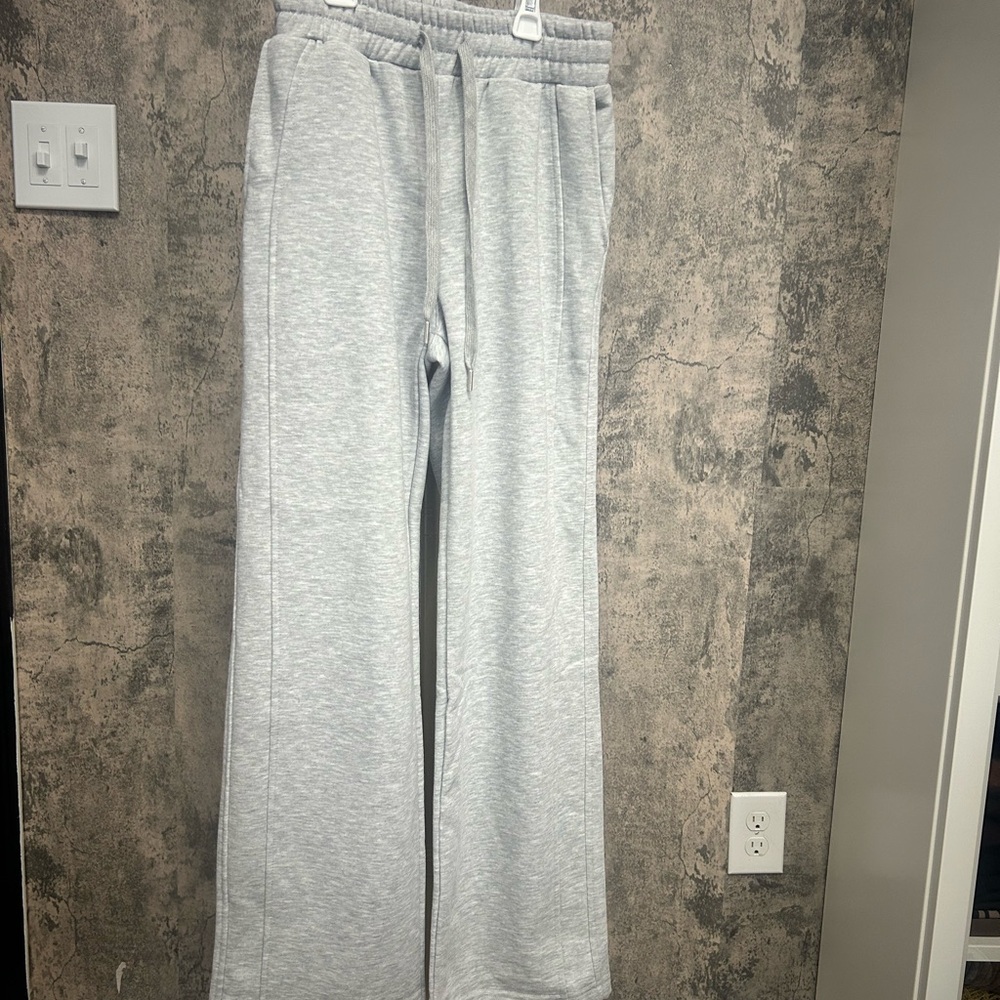 Lululemon gray jogger tracksuit set hooded zip-up jacket pants– Women’s size 4 - Picture 8 of 13